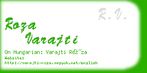 roza varajti business card